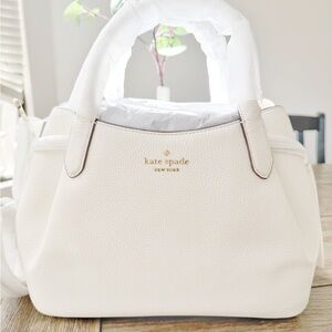 Kate Spade NEW Meringue Dumpling Large Satchel